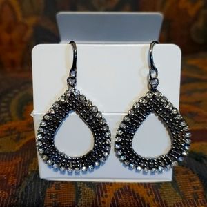 Rhinestone earrings